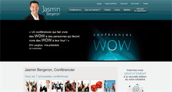 Desktop Screenshot of jasminbergeron.com